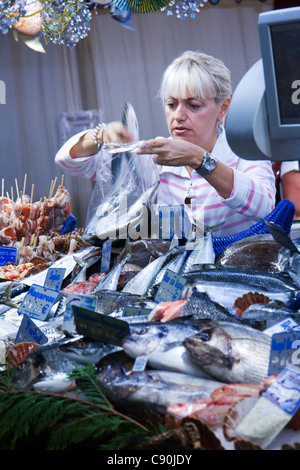 Charleville-Mézières Markthalle in Frankreich Stockfoto