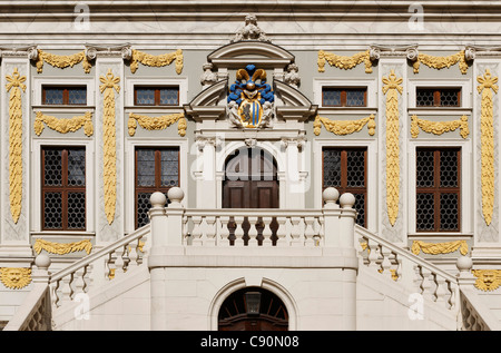 Alte Börse, Essen süßes Markt, Leipzig, Sachsen, Deutschland Stockfoto