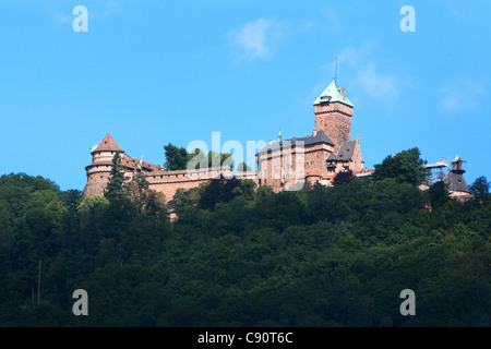 Château du Haut-Kœnigsbourg Frankreich Stockfoto