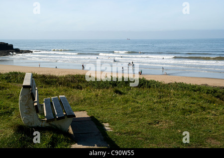 Rest Bucht Porthcawl Glamorgan Südwales Stockfoto