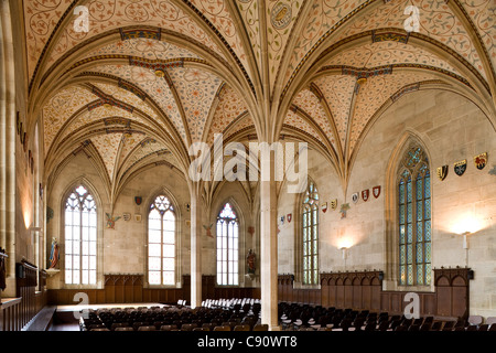 Refektorium, Kloster Bebenhausen, Bebenhausen, Tübingen, Baden-Württemberg, Deutschland, Europa Stockfoto