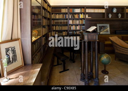 Studium an der Gerhart-Hauptmann-Haus, Haus Seedorn, Kloster, Insel Hiddensee, Mecklenburg-Western Pomerania, Deutschland, Europa Stockfoto