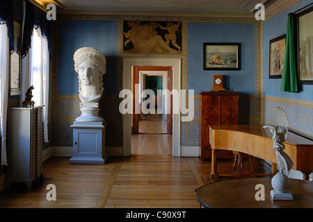 Junozimmer, Goethehaus am Frauenplan, Weimar, Thüringen, Deutschland, Europa Stockfoto