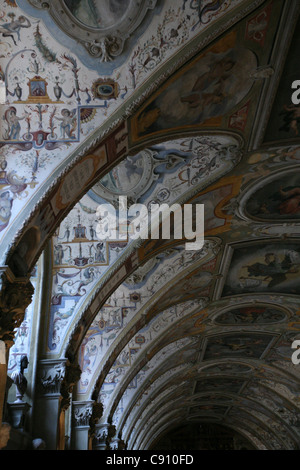 Renaissancehalle für das Antiquarium der Residenz Palast in München. Stockfoto