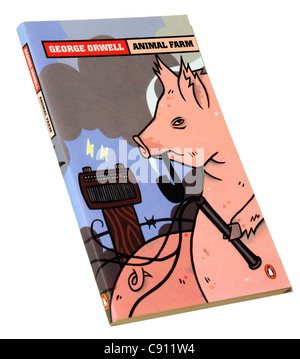 Animal Farm von George Orwell Stockfoto