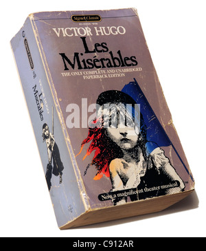 Les Miserables von Victor Hugo Stockfoto