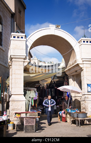 Souk Markt in Nazareth, Israel Stockfoto