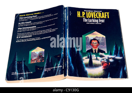 Die lauernde Angst von HP Lovecraft Stockfoto