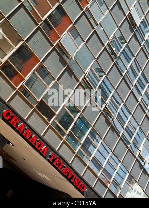 Der Granada TV-Studios in Quay Street Manchester England UK bekannt als die Heimat der britischen Seifenoper Coronation Street Stockfoto