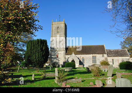 Die Pfarrkirche von St. Thomas ein Becket, Pucklechurch, Gloucestershire, England, Vereinigtes Königreich. Stockfoto