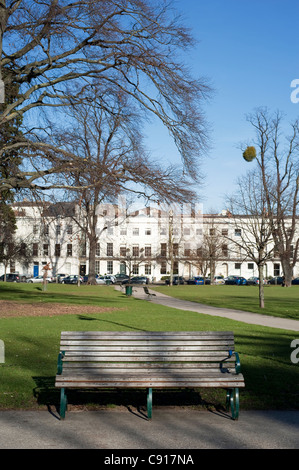 Montpellier Gärten liegt im Herzen des Stadtzentrums und sind ein wichtiger Bestandteil des Cheltenham regency Landschaft. Viele der Stockfoto