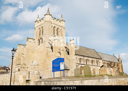 Kirche St. Hilda auf der Landzunge, Hartlepool, England, UK Stockfoto