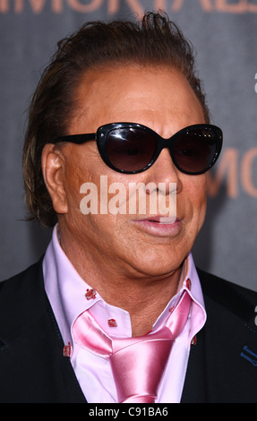 MICKEY ROURKE UNSTERBLICHEN. Welt PREMIERE DOWNTOWN LOS ANGELES Kalifornien USA 7. November 2011 Stockfoto