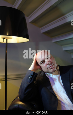 Mike Lynch, CEO Autonomy Corporation, St James Square, Westminster, London, UK Stockfoto
