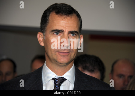 Felipe Prinz von Asturien, Thronfolger von Spanien. Stockfoto