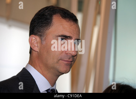 Felipe Prinz von Asturien, Thronfolger von Spanien. Stockfoto