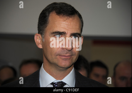 Felipe Prinz von Asturien, Thronfolger von Spanien. Stockfoto