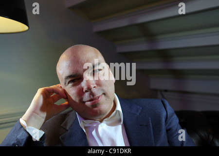 Mike Lynch, CEO Autonomy Corporation, St James Square, Westminster, London, UK Stockfoto