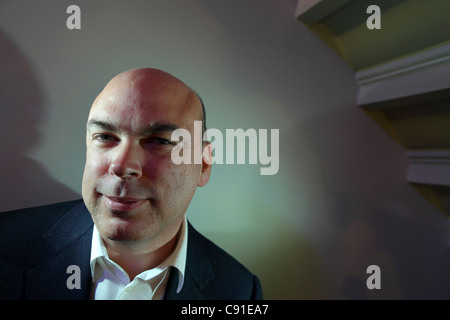 Mike Lynch, CEO Autonomy Corporation, St James Square, Westminster, London, UK Stockfoto