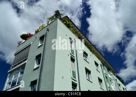 moderne Architektur in Freiburg, Deutschland Stockfoto