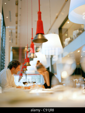 Restaurant Lagrimas Negras, Hotel Silken Puerta America, Madrid, Spanien Stockfoto