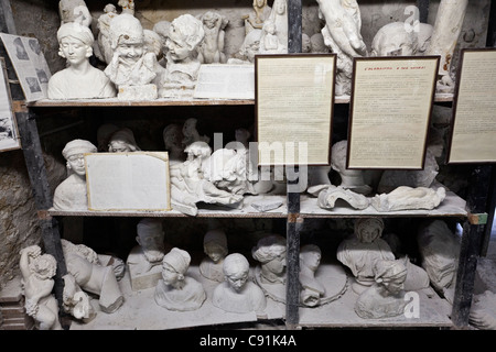 Alabaster Workshop Volterra Toskana Italien Stockfoto