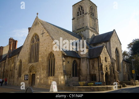 Gloucester England St. Mary de Crypt Church in Southgate Street in der Innenstadt Stockfoto
