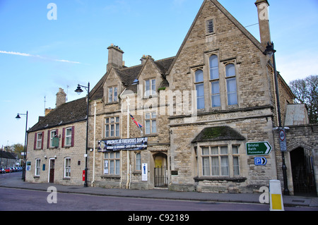 Tetbury Stadtrat, alte Gerichtshaus, lange Straße, Tetbury, Cotswold Bezirk, Gloucestershire, England, Vereinigtes Königreich Stockfoto