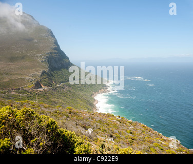 Cape Point die tückischen Klippen bilden der südwestlichsten Spitze Afrikas liegen einige der höchsten in der Welt und Stockfoto