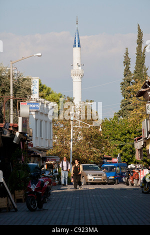 Straßenansicht in Dalyan Muğla Provinz der Türkei Stockfoto