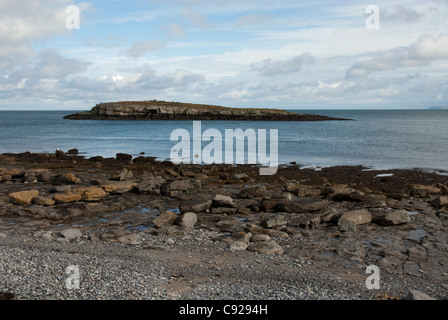 Großbritannien, Wales, Anglesey, Strand in Moelfre Stockfoto