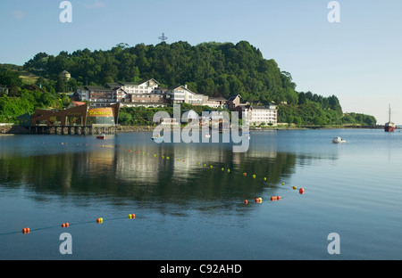 Chile, Seenregion, Puerto Varas, Seeblick Stockfoto