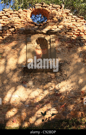 San Juan De La Pena, Ermita de San Voto, Provinz Huesca, Aragon, Spanien Stockfoto