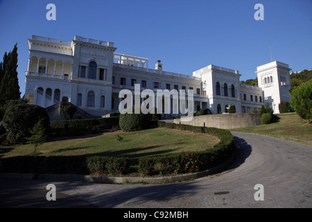 LIVADIA-Palast YALTA Krim UKRAINE 28. September 2011 Stockfoto