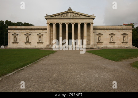 Glyptothek Museum am Konigsplatz in München. Stockfoto