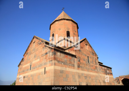 Khor Virap ist ein Armenisch-Apostolischen Kirche Kloster befindet sich in der Ararat-Ebene, wo St Gregory die Belichtungseinheit einst war Stockfoto