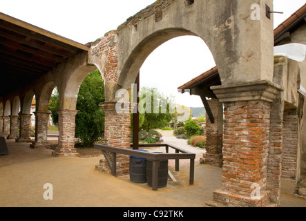 Kalifornien - alten Teil der historischen Mission San Juan Capistrano. Stockfoto