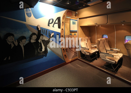 Im Beatles Museum in Liverpool, England Stockfoto