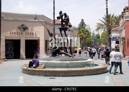 Der Eingang zu den Universal Studios Stockfoto