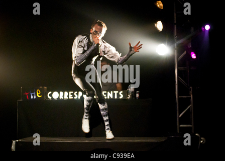 Korrespondenten neue single 'Cheating With You"launch Party, 9. November 2011, London Stockfoto