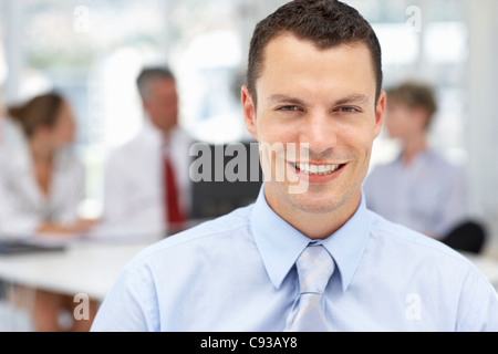 Erfolgreiche Jungunternehmer Stockfoto