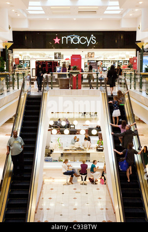 Macys Kaufhaus, Montgomery-Shopping-Mall, Washington DC USA Stockfoto
