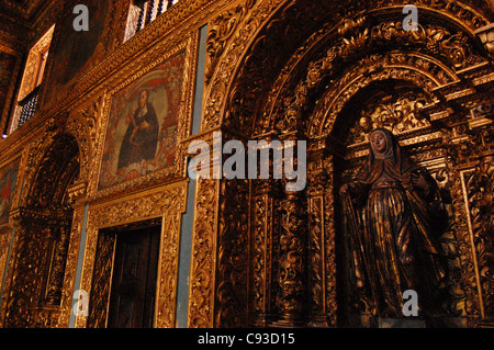 Capela Dourado, Convento e Igreja de Santo Antônio, Recife, Brasilien Stockfoto