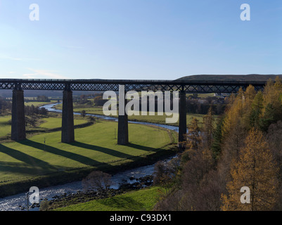 dh Findhorn Viaduct TOMATIN INVERNESSSHIRE Scottish Highland Railway Viaduct Bridge Über den River Findhorn, schottland Stockfoto