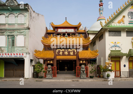 Little India: Sakya Muni Buddha Gaya Tempel Stockfoto