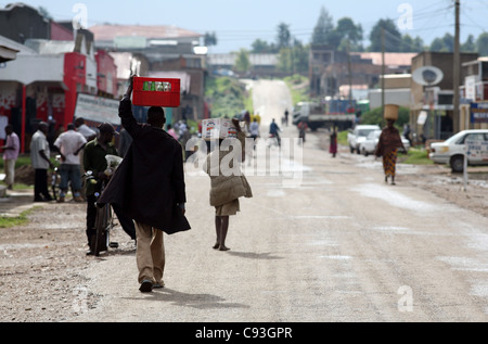 Kisoro, Südwestugandland. 28/1/2009. Foto: Stuart Boulton/Alamy Stockfoto