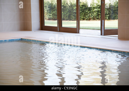 Hallenbad. Stockfoto