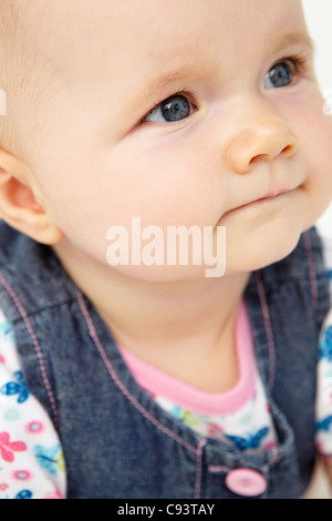 Porträt von glückliches baby Stockfoto