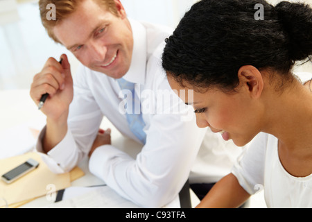 Business-Meeting im Büro Stockfoto