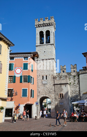 Italien, Trient, Gardasee, Riva del Garda, Puerta de San Michele Stockfoto